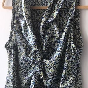 Sunny Leigh sleeveless top. Size L.